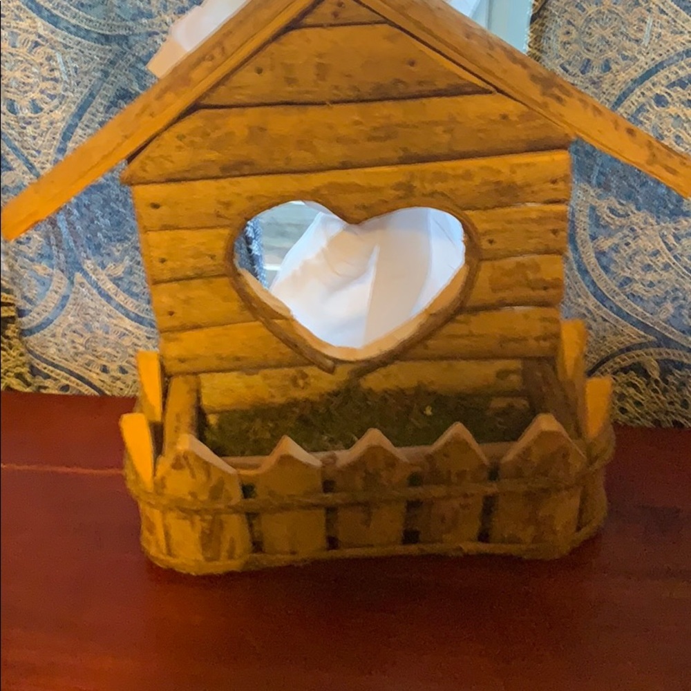 Wooden decorated wall art